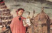 DOMENICO DI MICHELINO Dante and the Three Kingdoms (detail) fdgj oil painting artist